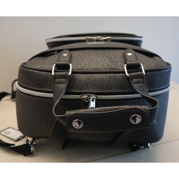 Guess S7964902 Unisex Coal Allover G Print PU Leather Lottie Travel Backpack $39 - Picture 6 of 10